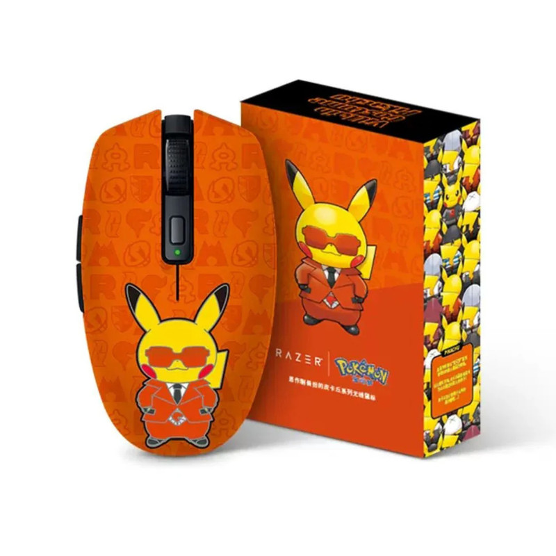 Razer x Pokémon Pikachu Doodle Wireless Gaming Mouse - Orange - فأرة